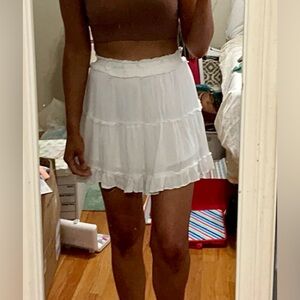 Showpo | White “Outside The Line” Skirt